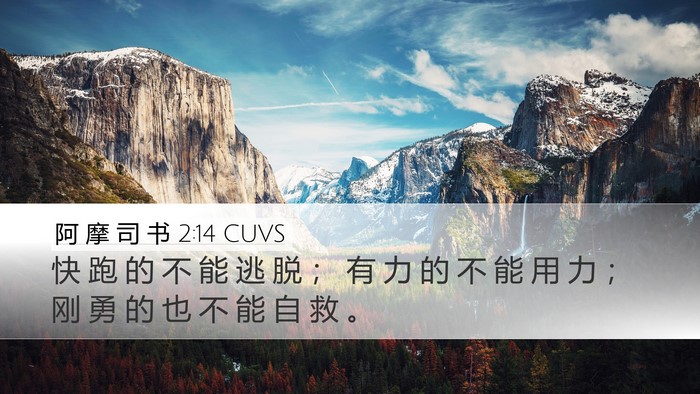 阿 摩 司 书 2:14 CUVS Bible Verse Image