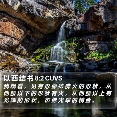以 西 结 书 8:2 CUVS Bible Verse Image