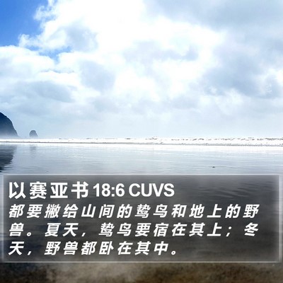 以 赛 亚 书 18:6 CUVS Bible Verse Image