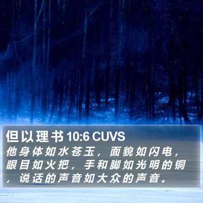 但 以 理 书 10:6 CUVS Bible Verse Image