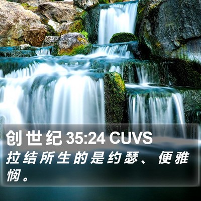 创 世 纪 35:24 CUVS Bible Verse Image