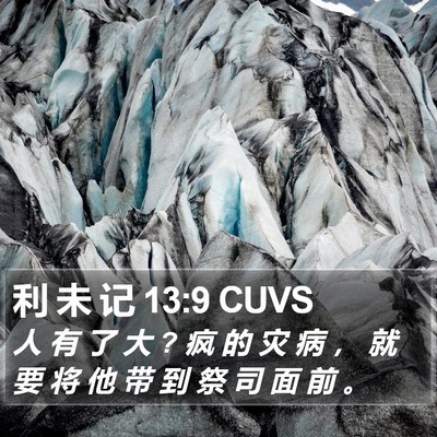 利 未 记 13:9 CUVS Bible Verse Image