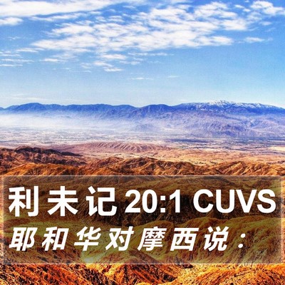 利 未 记 20:1 CUVS Bible Verse Image