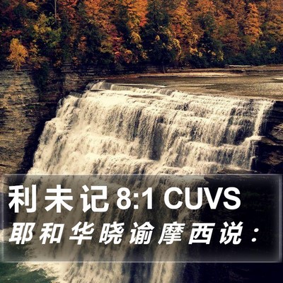 利 未 记 8:1 CUVS Bible Verse Image