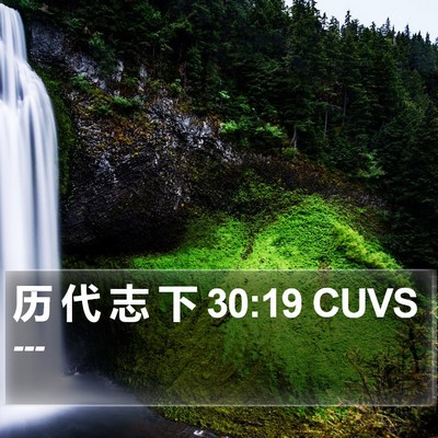 历 代 志 下 30:19 CUVS Bible Verse Image