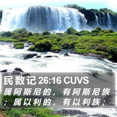 民 数 记 26:16 CUVS Bible Verse Image