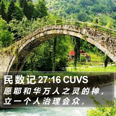 民 数 记 27:16 CUVS Bible Verse Image