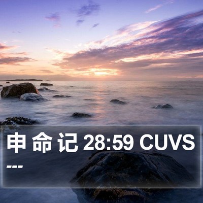 申 命 记 28:59 CUVS Bible Verse Image