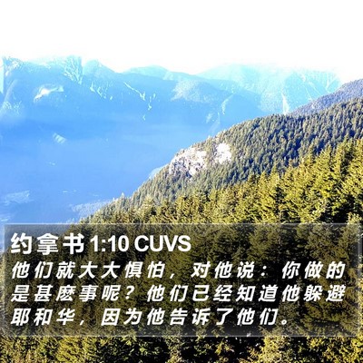 约 拿 书 1:10 CUVS Bible Verse Image