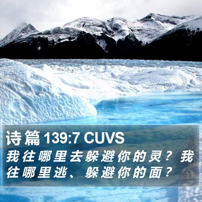 诗 篇 139:7 CUVS Bible Verse Image