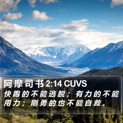 阿 摩 司 书 2:14 CUVS Bible Verse Image