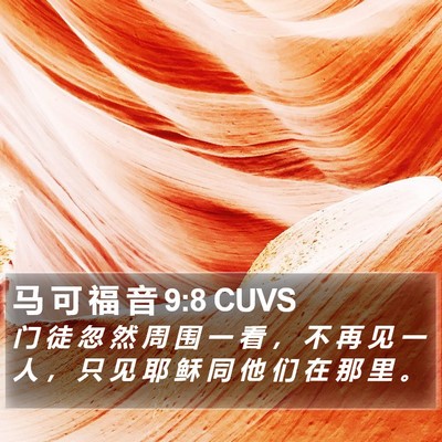 马 可 福 音 9:8 CUVS Bible Verse Image