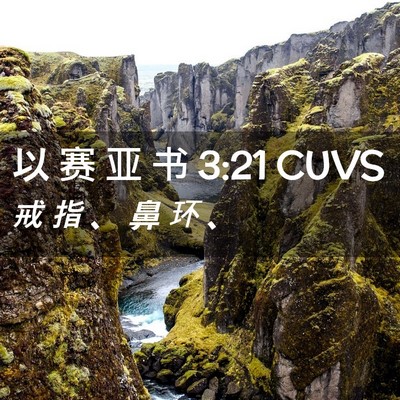 Picture 02 - 以 赛 亚 书 3:21 CUVS - 戒 指 、 鼻 环 - Bible Verse Picture