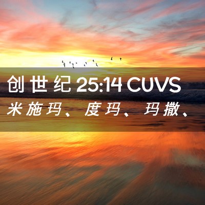 Picture 02 - 创 世 纪 25:14 CUVS - 米 施 玛 、 度 玛 、 玛 撒 - Bible Verse Picture