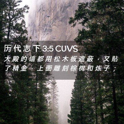 Picture 02 - 历 代 志 下 3:5 CUVS - 大 殿 的 墙 都 用 松 木 板 遮 蔽 ， - Bible Verse Picture
