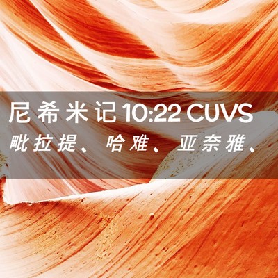 Picture 02 - 尼 希 米 记 10:22 CUVS - 毗 拉 提 、 哈 难 、 亚 奈 雅 - Bible Verse Picture