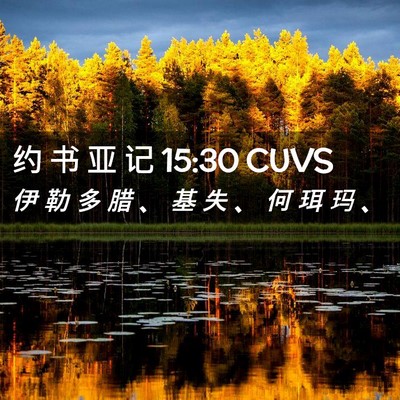 Picture 02 - 约 书 亚 记 15:30 CUVS - 伊 勒 多 腊 、 基 失 、 何 珥 玛 - Bible Verse Picture