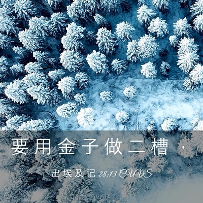 Picture 03 - 出 埃 及 记 28:13 CUVS - 要 用 金 子 做 二 槽 - Bible Verse Picture