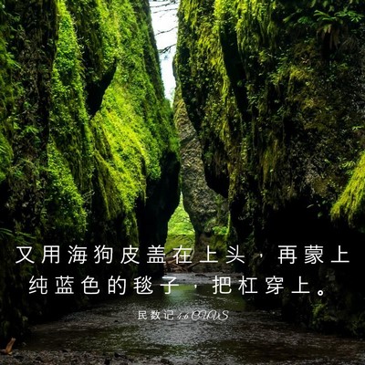 Picture 03 - 民 数 记 4:6 CUVS - 又 用 海 狗 皮 盖 在 上 头 ， 再 蒙 - Bible Verse Picture