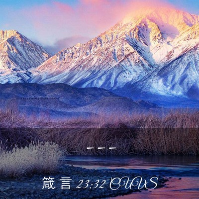 Picture 03 - 箴 言 23:32 CUVS -  - Bible Verse Picture