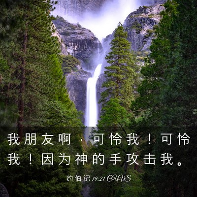 Picture 03 - 约 伯 记 19:21 CUVS - 我 朋 友 啊 ， 可 怜 我 ！ 可 怜 我 - Bible Verse Picture