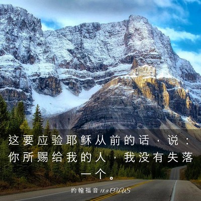 Picture 03 - 约 翰 福 音 18:9 CUVS - 这 要 应 验 耶 稣 从 前 的 话 ， 说 - Bible Verse Picture