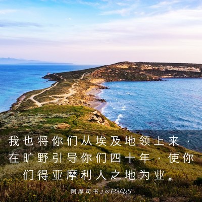 Picture 03 - 阿 摩 司 书 2:10 CUVS - 我 也 将 你 们 从 埃 及 地 领 上 来 - Bible Verse Picture