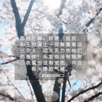 Picture 05 - 但 以 理 书 3:27 CUVS - 那 些 总 督 、 钦 差 、 巡 抚 ， 和 - Bible Verse Picture