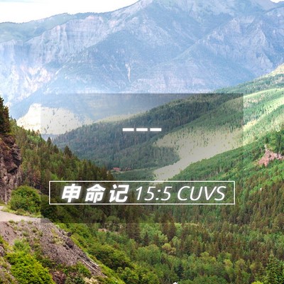 Picture 05 - 申 命 记 15:5 CUVS -  - Bible Verse Picture