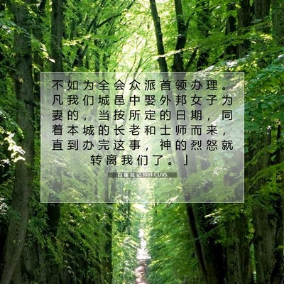 Picture 07 - 以 斯 拉 记 10:14 CUVS - 不 如 为 全 会 众 派 首 领 办 理 。 - Bible Verse Picture