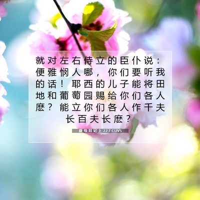 Picture 07 - 撒 母 耳 记 上 22:7 CUVS - 就 对 左 右 侍 立 的 臣 仆 说 ： 便 - Bible Verse Picture